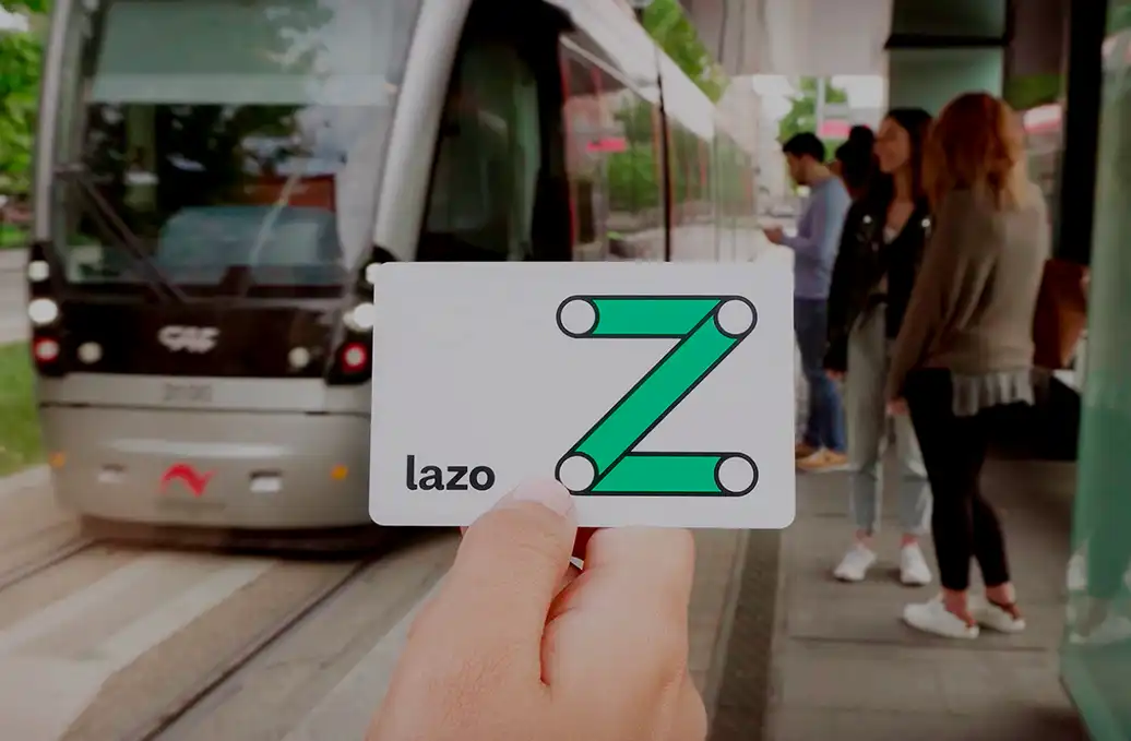 Tarjeta lazo Zaragoza